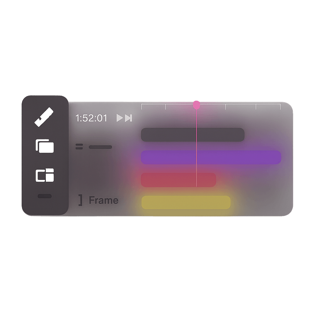 Short-form workflow timeline